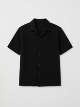Men’s Luxury Imported Coat Collar Black Shirt