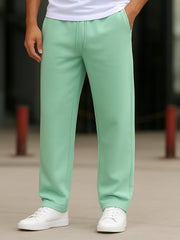 Men's Imported Loose Bottom Light Mint Trouser