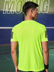 Men's DRY-FIT ADI Lime Green Tee Shirt